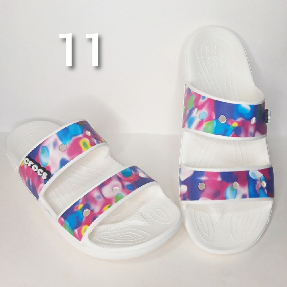 Crocs sandals.   Size 11